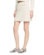 Sandro Short Rib Knit Skirt
