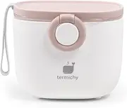 Termichy Baby Formula Dispenser, Portable Formula Dispenser Container with Scoop and Carry Handle for Travel Outdoor Activities for Baby Infant, 500ml (Light Pink)