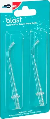 Colgate Blast Water Flosser Regular Nozzle Refills, 2Pk