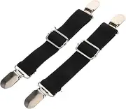 Ergonomic Trousers Fasteners Boot Straps for Women Universal Fit Motorcycle Pants Clips Bed Sheet Holders Weatherproof Comfortable Design