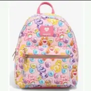Loungefly Care Bears Valentine's Day Hearts Mini Backpack