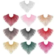 Detachable Embroidered Collar Party Outfit Collar Soft Meshes Unique Appliques