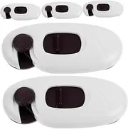 Yardwe 5pcs Refrigerator Locks for for Cabinets and Easy Installation Durable Design Shape