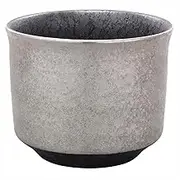 Arita Ware 467125-772 Toetsu Kiln, Fuchitan, Guinomi, Large Crystal Silver Roll