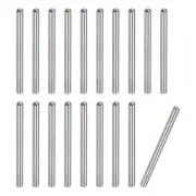 4x40mm Dowel Pins, 50pcs Round Head Flat Chamfered End Dowel Pin