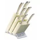 Wusthof Classic Ikon 7pc Knife Creme Block Set - Made in Germany