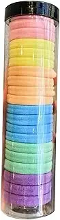Hair Ties | 20 Elastics Hair Bands, No Damage Elastic Stretch | Ouchless Ponytail Holders, Girls Hair Rope, Nylon Rubber Bands for Adults and Kids, Soft Comfortable Hold