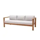 Mimosa Santo 3-Seater Timber Lounge with Cushion