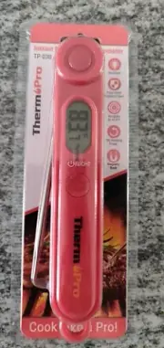 ThermoPro Instant Read Meat Thermometer Digital LCD Cooking BBQ Food Thermometer