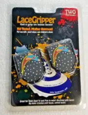 Shoe Lace Gripper Resolve Loose & Untied Laces Great 4 Kids & Sports Safety