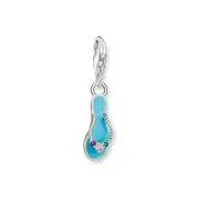 Buy Charm Pendant flip flop with colourful stones silver by Thomas Sabo online - THOMAS SABO Australia