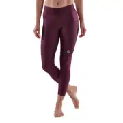 Skins Compression XL Series 3 BUR Womens Long 7/8 Tights Activewear/Base Layer