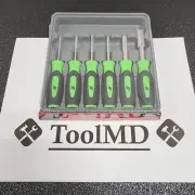 Snap-on Tools USA NEW 6pc GREEN DEUTSCH Terminal Tool Kit SGDTT106G