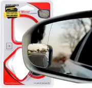 Upgrade HD Glass Wide Angle Blind Spot Mirror, Frameless 360 Adjustable Convex R