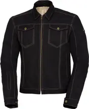 IXS Duck, textile jacket , color: Black , size: S