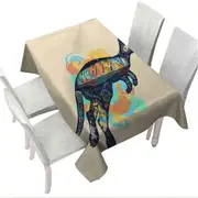 Nautical Kangaroo Tablecloth