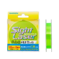 在飛比找PChome24h購物優惠-【SHIMANO】SIGHT LASER EX 聚酯線 (C