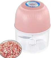 Grinder,Portable Wireless Chopper Food Processor | USB Rechargeable Garlic Grinder Capacity for Garlic Fruit Chili Onion