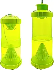 [Rukjmqi] Wasp Trap - Bee Traps for Outside - 2X Telescopic Reusable Catcher for Bee Fly Orchard Farm Garden Patio Courtyard Outdoor