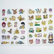Pokemon Pikachu 40 Pcs Assorted Stickers Pikachu Small Various Design 2 Sheets