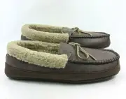 L.B. Evans HideAways Men's Elijah Slippers Brown Size 8