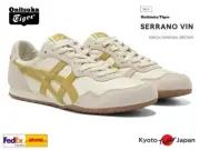 Onitsuka Tiger SERRANO VIN (BIRCH/BROWN) 1183C285 Vintage style leather 2024New!