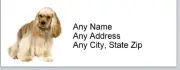 Personalized Address Labels Cocker Spaniel (AC 766)