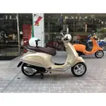 二手機車 機車 偉士牌 2018年 125CC 原廠保養 台中市區面交 台中面交