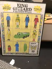 king gizzard and the lizard wizard Tempe poster