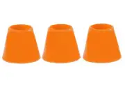 Markwort Knobcuff EZ Taper ORANGE Baseball Softball Bat Grip 3PK Made in the USA
