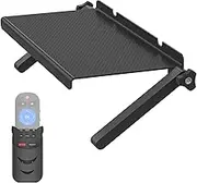 13-Inch Wide Platform Adjustable TV Top Shelf, Screen Top Shelf Mount, Monitor Top of TV Shelf Mounting Bracket for Streaming Devices, Cable Box, Router and Home Decor TV Top Storage Bracket- Black