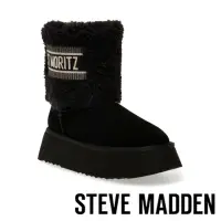 在飛比找momo購物網優惠-【STEVE MADDEN】ST MORITZ 刺繡毛毛厚底