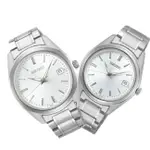 SEIKO SK037 精工表 SK037 6N42-00L0S+6N52-00A0S 經典簡約男女對錶/銀+銀 36+40MM｜情人對錶｜樂天領券折300★全館特惠中★指定刷卡回饋10%