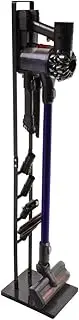 [Paxanpax] PFC764H Cordless Cleaner and Accessories Floor Stand for Dyson DC30, Vacuum Holder, Rack, Freestanding Metal Design, No Drilling The Wall, Dark Grey