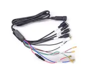 Elinz Power Cord Wiring Harness Cables for Reversing Camera Monitor Wires 12V 24V