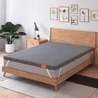 Double Gel Memory Foam Mattress Topper, Gel Infused High-Density Firm Memory Foa