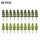 20X Model Trees Landscape Garden Decoration Supplies Scenery Railway Railroad