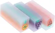 15pcs Cute Fruit Erasers for Mixed Style Cartoon Desk Erasers for Easter Stationery Drawing Homework Party Favors Efficient Erasing Easy to Carry