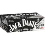 Jack Daniel's Bourbon Double Jack Can 24x375ml