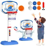 Pool Basketball Hoop Poolside - Adjustable Toddler Basketball Hoop Height Ind...