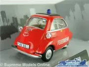 BMW ISETTA 250 MODEL BUBBLE CAR FIRE FEUERWEHR ENGINE RED 1:43 SCALE MICRO K8