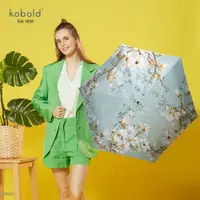 在飛比找ETMall東森購物網優惠-德國kobold太陽傘女小巧黑膠防曬傘防紫外線雨傘晴雨兩用遮