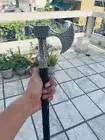 Axe Designer Antique Brass Head Handle Design Wooden Walking Stick Handmade Gift