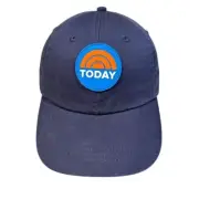 Today Show NBC Hat Cap Adult Adjustable Hook & Loop Blue 100% Cotton New
