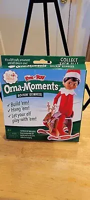 Elf on the Shelf Elves at Play Orna-Moments Rockin' Reindeer Ornament NEW