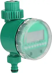Intelligent Irrigation Timer Automatic Electric Digital Garden Timer Flowers Watering Controller Home Battery Operated for Yard Lawn Greenhouse Drip Plant System