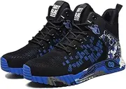 [BIAJIAZHUA] Outdoor Steel Toe Work Boots Slip-Resistant Outsole,Safety Shoes Comfortable Lightweight Breathable,Safety Shoes Anti-Smash Anti-Colision Anti-Stress,Construction Shoes