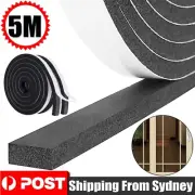 Foam Seal Weather Strip Foam Tape Door Window Draught Excluder Self Adhesive AUS