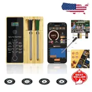Instant Read Bluetooth Meat Thermometer - Waterproof Probes & App Control