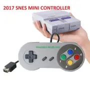 NEW 2017 MINI Super Nintendo SNES System Console Controller 6FT Control Pad USA